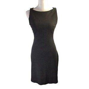 MM LaFleur Lydia Twisted Strap Dress Size 10 Sheath Midi